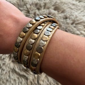 Faux Leather Bracelet Wrap